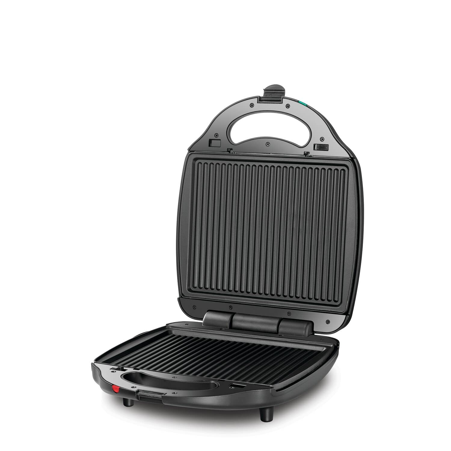 Black & Decker 1400W 2-in-1 4 Slice Sandwich Maker & Grill with Interchangeable Plate بلاك اند ديكير ماكينة صنع الساندويتشات 4 شرائح 2 في 1 بقدرة 1400 واط مع طبق قابل للتبديل Black & Decker 1400W 2-in-1 4 Slice Sandwich Maker & Grill with Interchangeable Plate بلاك اند ديكير ماكينة صنع الساندويتشات 4 شرائح 2 في 1 بقدرة 1400 واط مع طبق قابل للتبديل